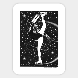 Star Skater Sticker